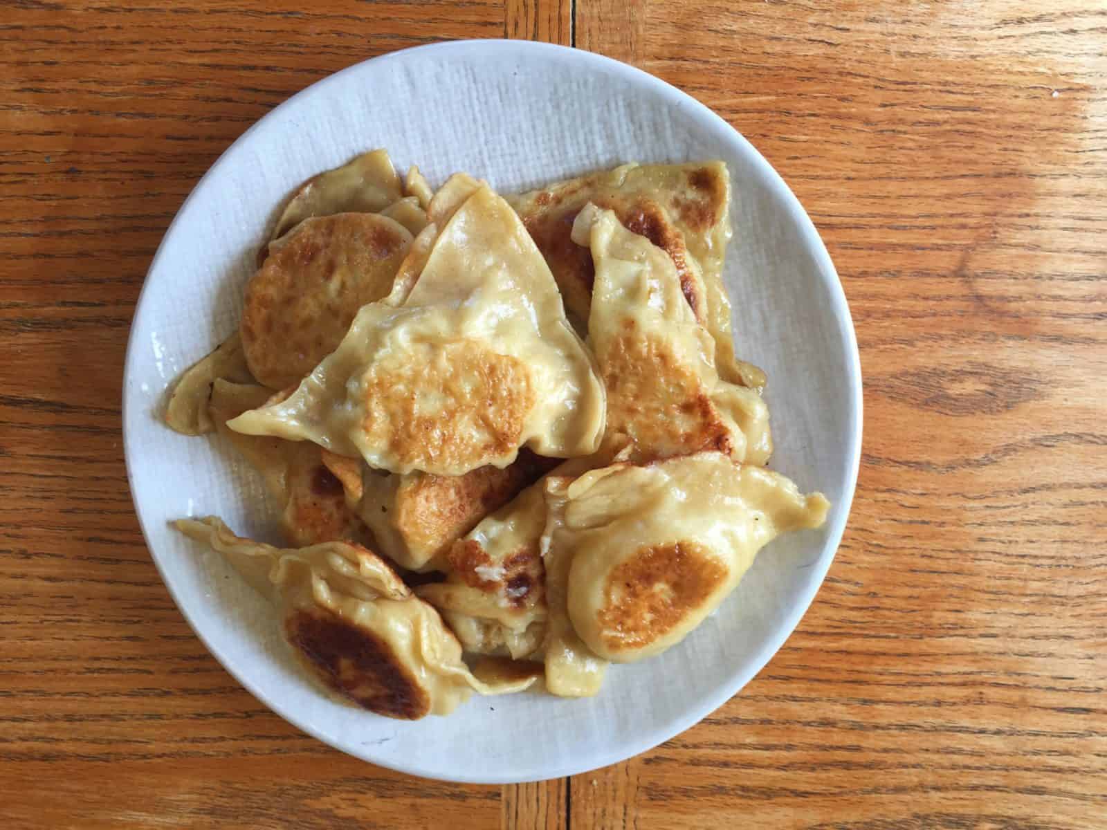 Ground Chicken and Cabbage Dumplings