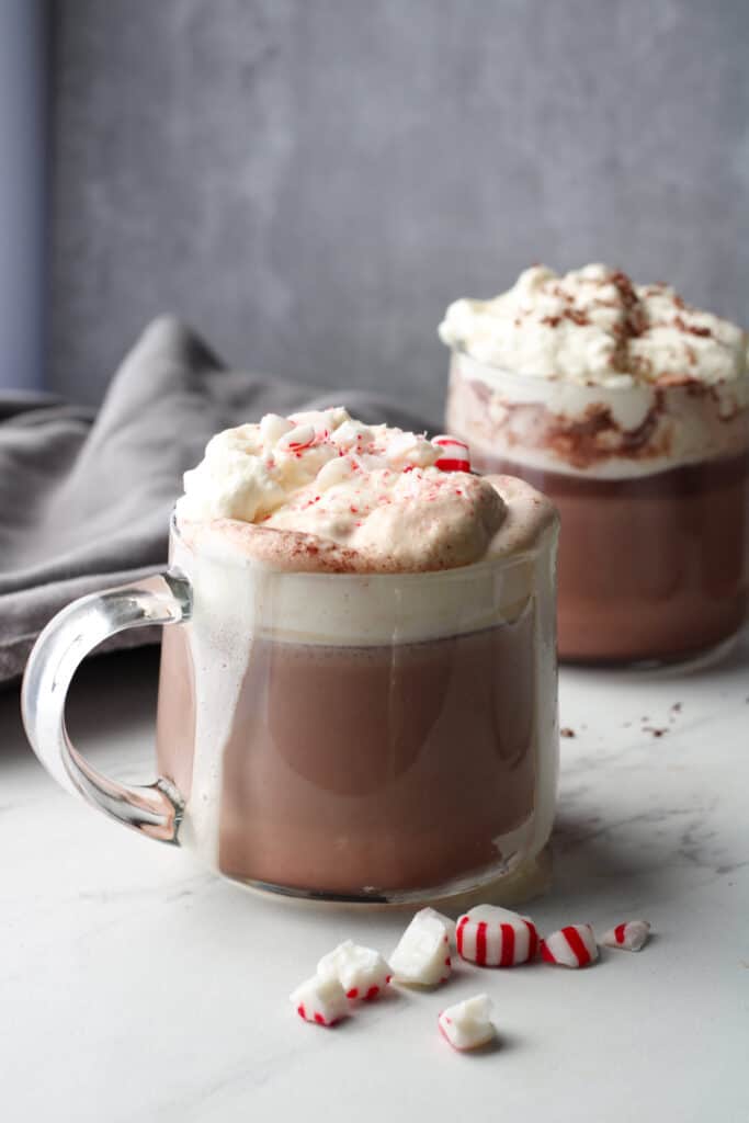 Peppermint hot cocoa.