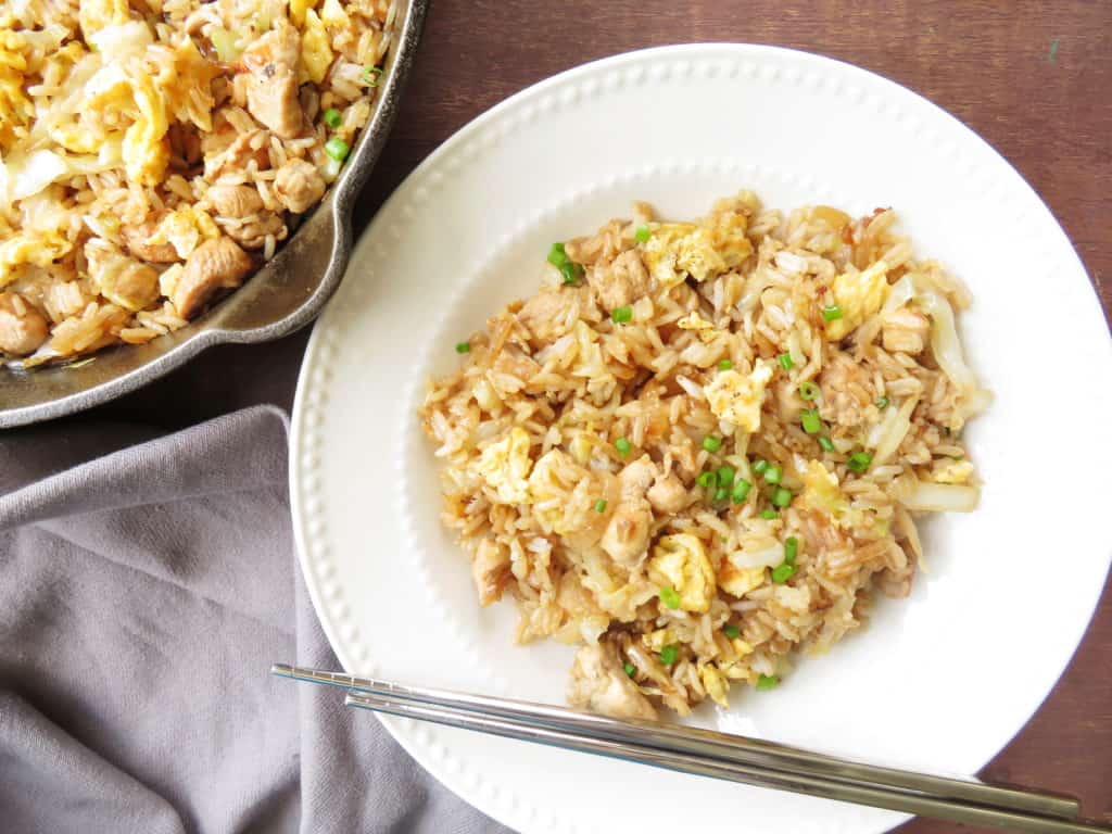 cabbage fried rice