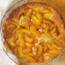 easy peach cobbler recipe