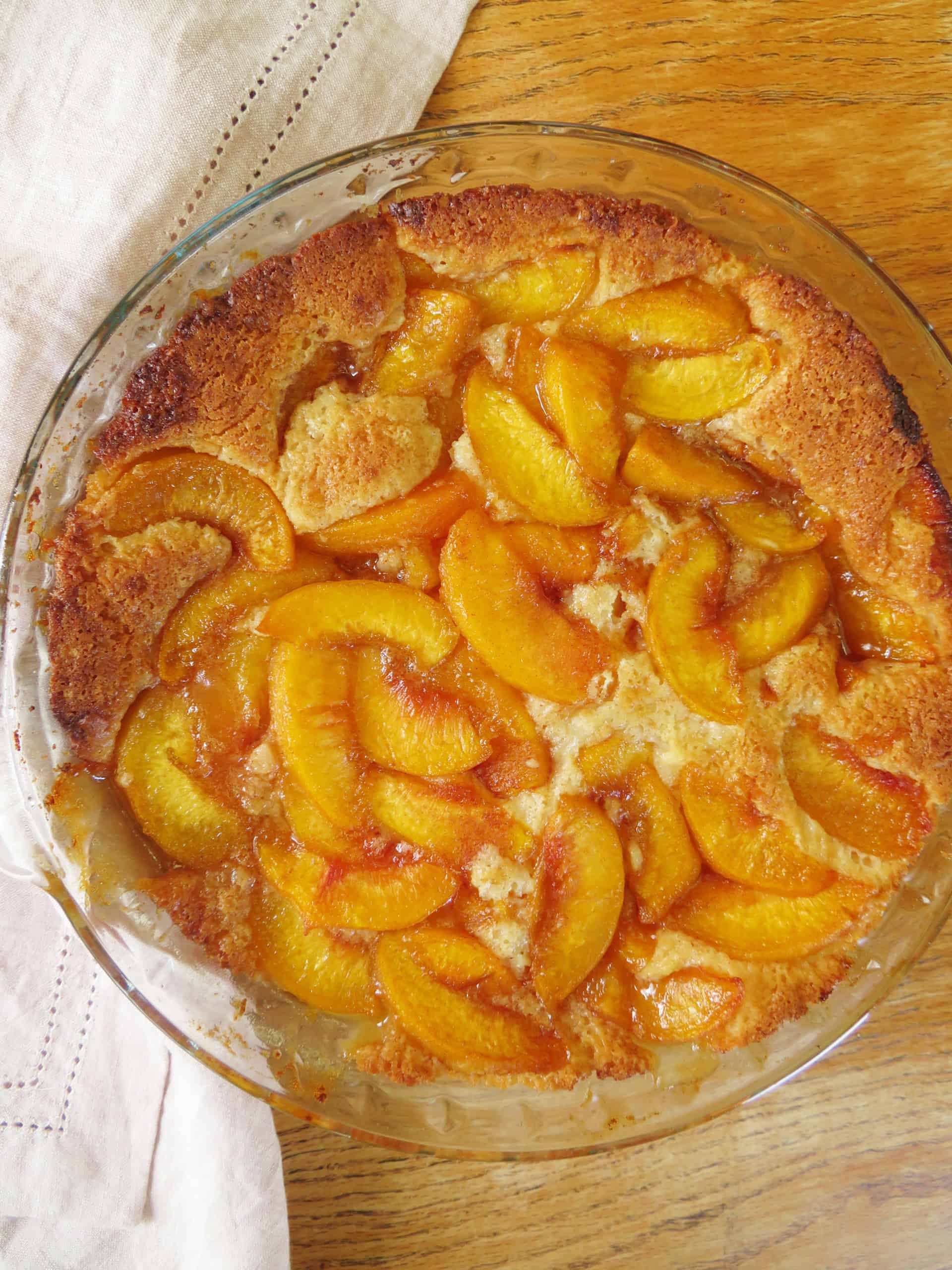 easy peach cobbler recipe