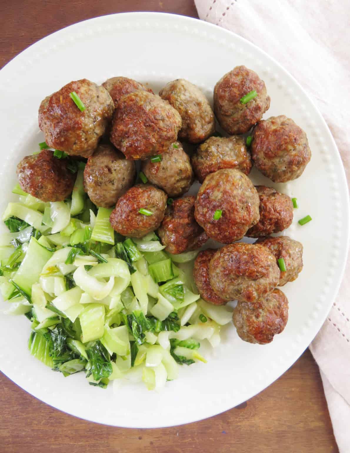 Baked Lamb Meatballs Recipe - The Midwest Kitchen Blog