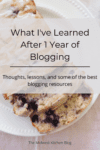1 year of blogging