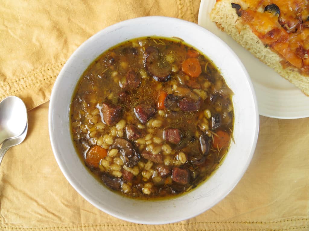 beef and barley soup recipe
