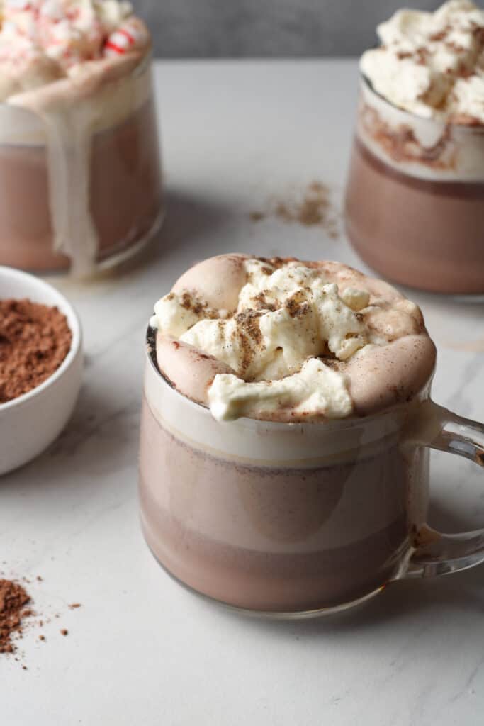 Cardamom hot chocolate