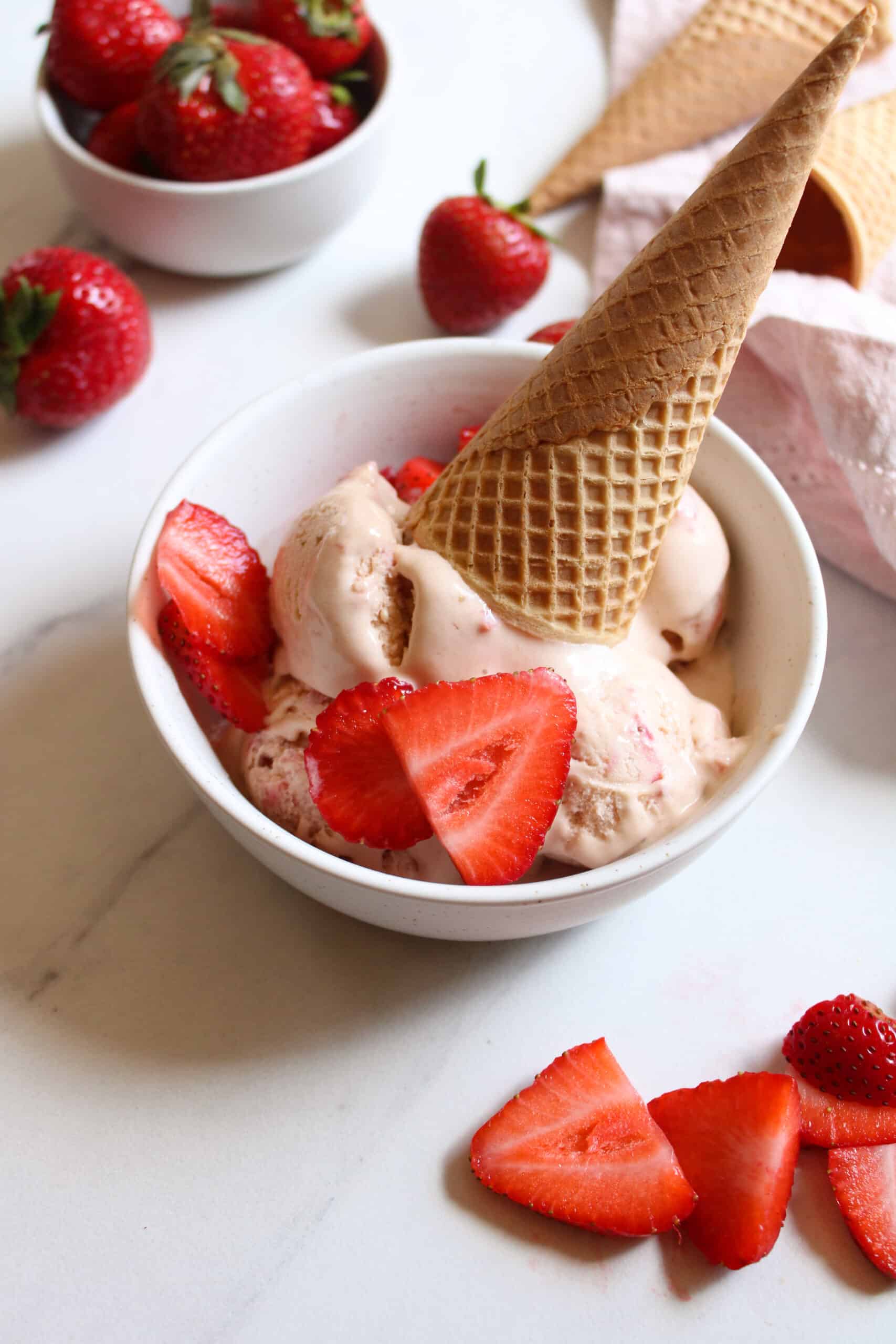 The Best Strawberry Ice Cream Recipe