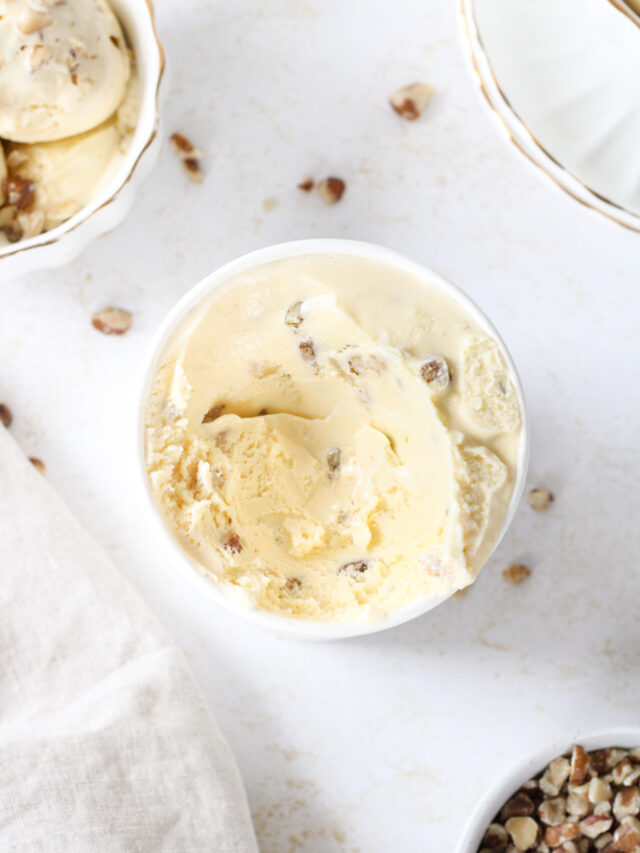 Easy Black Walnut Ice Cream Recipe The Midwest Kitchen Blog
